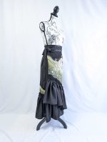 画像20: 【松に文箱文様】黒留袖マーメイドラップスカート (20)