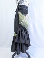 画像21: 【松に文箱文様】黒留袖マーメイドラップスカート (21)