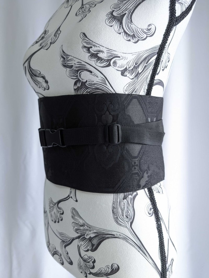 画像4: 帯ベルト【蜀江文様×花菱】 (4)