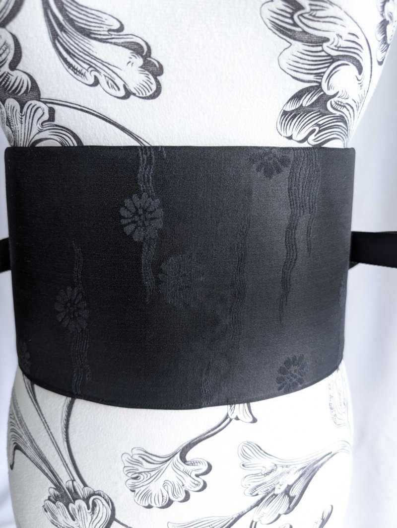 画像10: 帯ベルト【菊×流水】 (10)