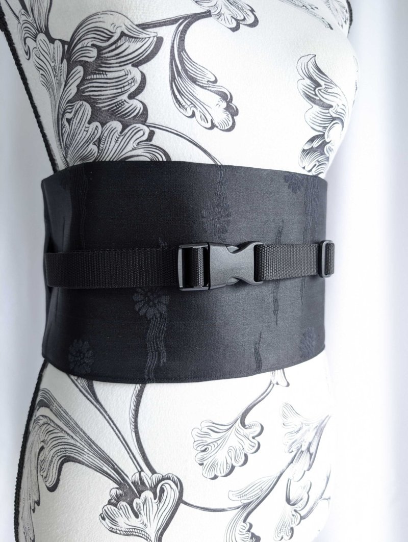 画像9: 帯ベルト【菊×流水】 (9)