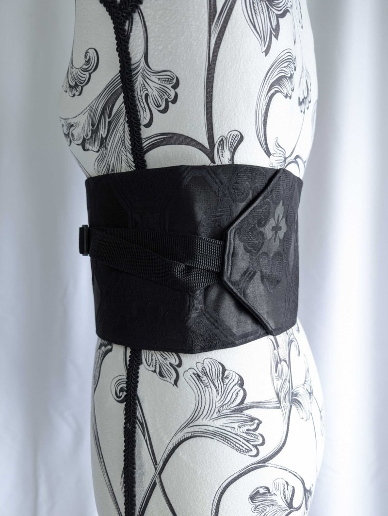 画像5: 帯ベルト【蜀江文様×花菱】 (5)