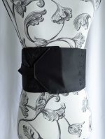 画像7: 帯ベルト【流水×雲×草模様】 (7)