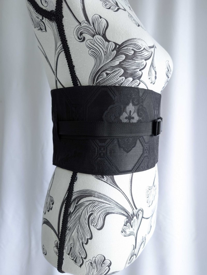 画像9: 帯ベルト【蜀江文様×花菱】 (9)