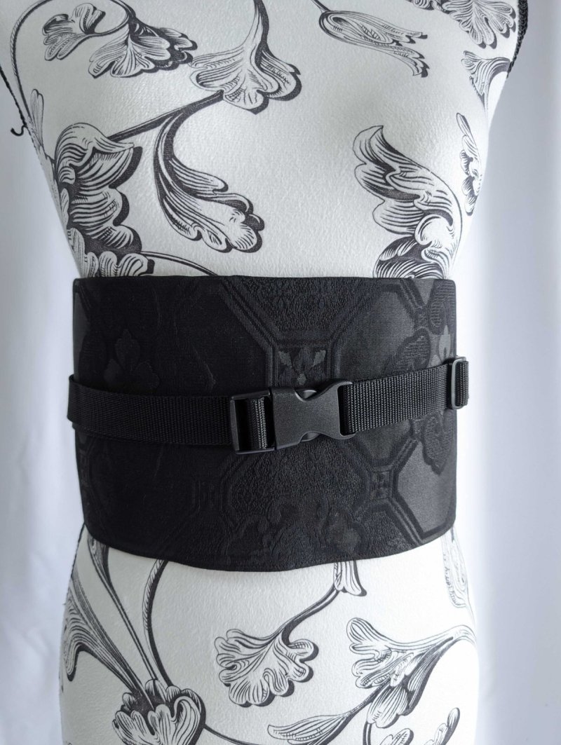 画像3: 帯ベルト【蜀江文様×花菱】 (3)