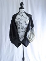 画像15: 【飛鶴×亀甲文様】黒留袖マーガレット (15)