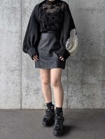 画像3: 【飛鶴×亀甲文様】黒留袖マーガレット (3)