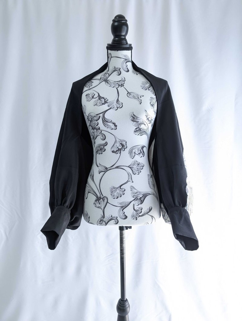 画像8: 【飛鶴×亀甲文様】黒留袖マーガレット (8)