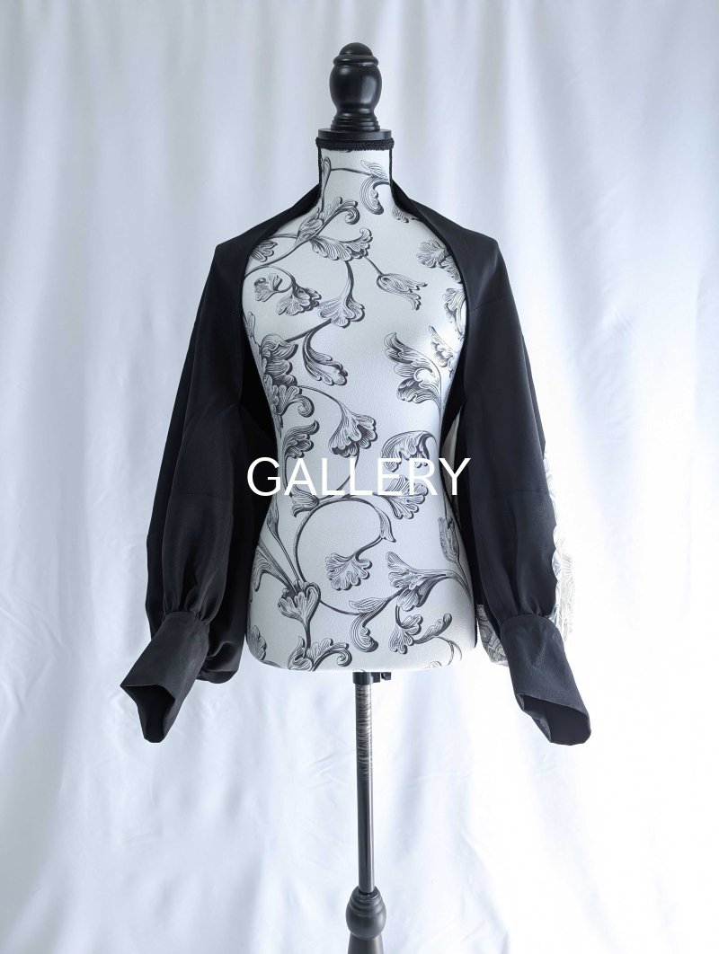 画像8: 【飛鶴×亀甲文様】黒留袖マーガレット (8)