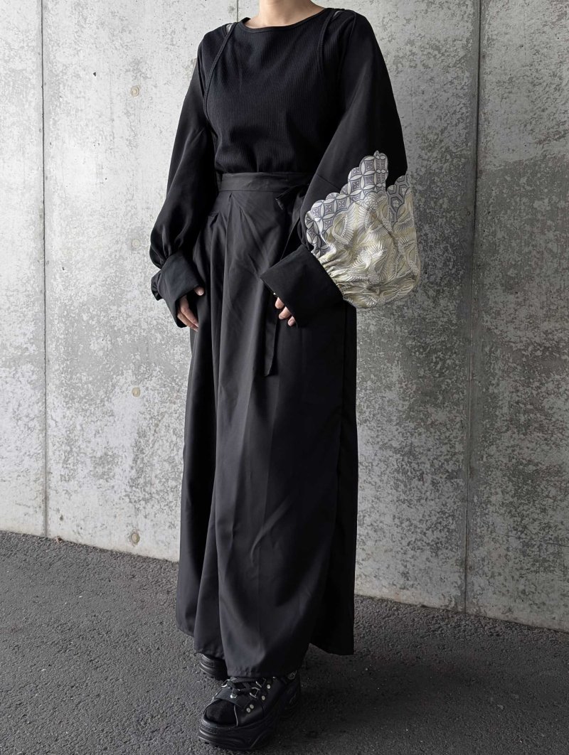 画像6: 【飛鶴×亀甲文様】黒留袖マーガレット (6)