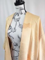 画像8: 【花葉色×雲取り地紋】フリルガウン (8)