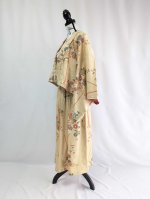 画像8: 【菊×萩】砥粉色小紋スカートセットアップ (8)