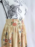 画像19: 【菊×萩】砥粉色小紋スカートセットアップ (19)