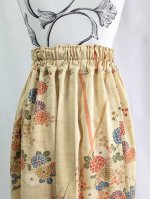 画像21: 【菊×萩】砥粉色小紋スカートセットアップ (21)