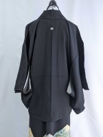 画像21: 【牡丹×刺繍鳳凰】黒留袖ラップスカートセットアップ (21)