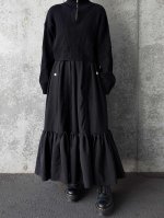 画像11: 【五三桐紋】黒紋付シャンデリアスカート (11)