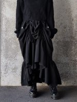 画像10: 【五三桐紋】黒紋付シャンデリアスカート (10)