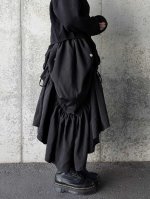 画像3: 【五三桐紋】黒紋付シャンデリアスカート (3)