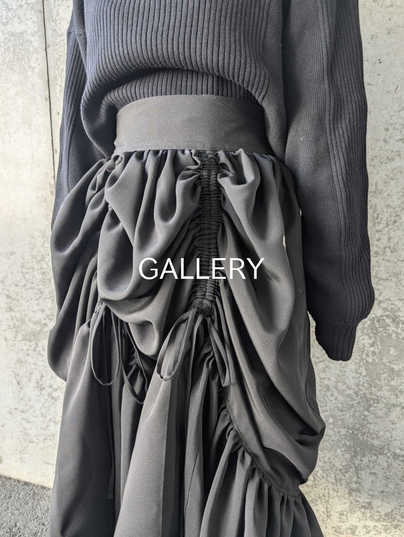 画像8: 【五三桐紋】黒紋付シャンデリアスカート (8)