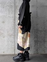 画像8: 【重ね扇に流水】黒留袖ジャンパースカートセットアップ (8)