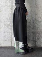 画像8: 【豪華刺繍×孔雀文様】黒留袖オーバースカート (8)