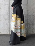 画像5: 【源氏物語文様】黒留袖オーバースカート (5)