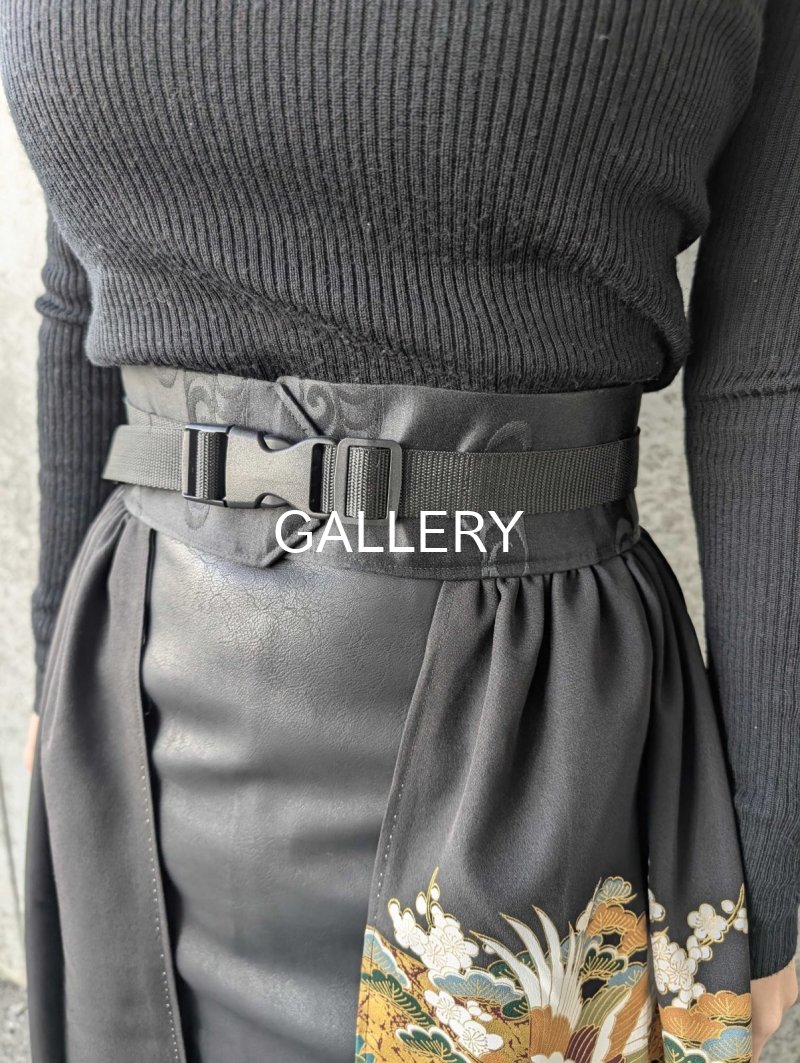 画像9: 【絢爛金彩×吉祥文様】黒留袖オーバースカート (9)