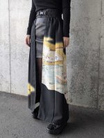 画像3: 【源氏物語文様】黒留袖オーバースカート (3)