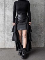 画像1: アタッチメントフリル-Noir（ノワール）- (1)