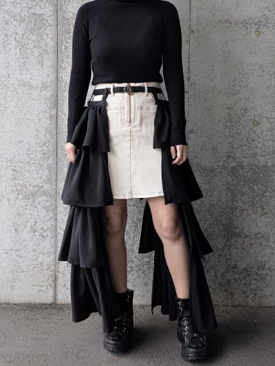 画像2: アタッチメントフリル-Noir（ノワール）-