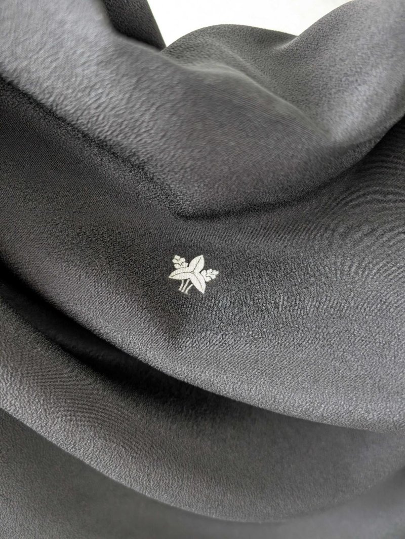 画像9: 【金駒牡丹×花車】黒留袖オーバースカート＆リボンジャケットセットアップ (9)