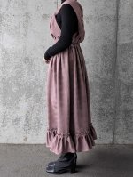 画像12: 【滅紫×流水地紋】無限wayフリルワンピース (12)