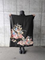 画像24: 【雲取り×刺繍華花】黒留袖スカート＆オーバースカート (24)