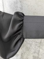 画像11: 【金飛鶴×流水に片輪車文様】黒留袖マーガレット (11)