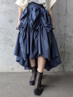画像5: 【幾何学小紋】シャンデリアスカート＆セーラーカラー (5)